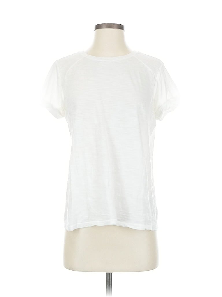 Pre-owned Vince Short Sleeve T-shirt In White