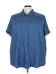 Woman Within Short Sleeve Blouse