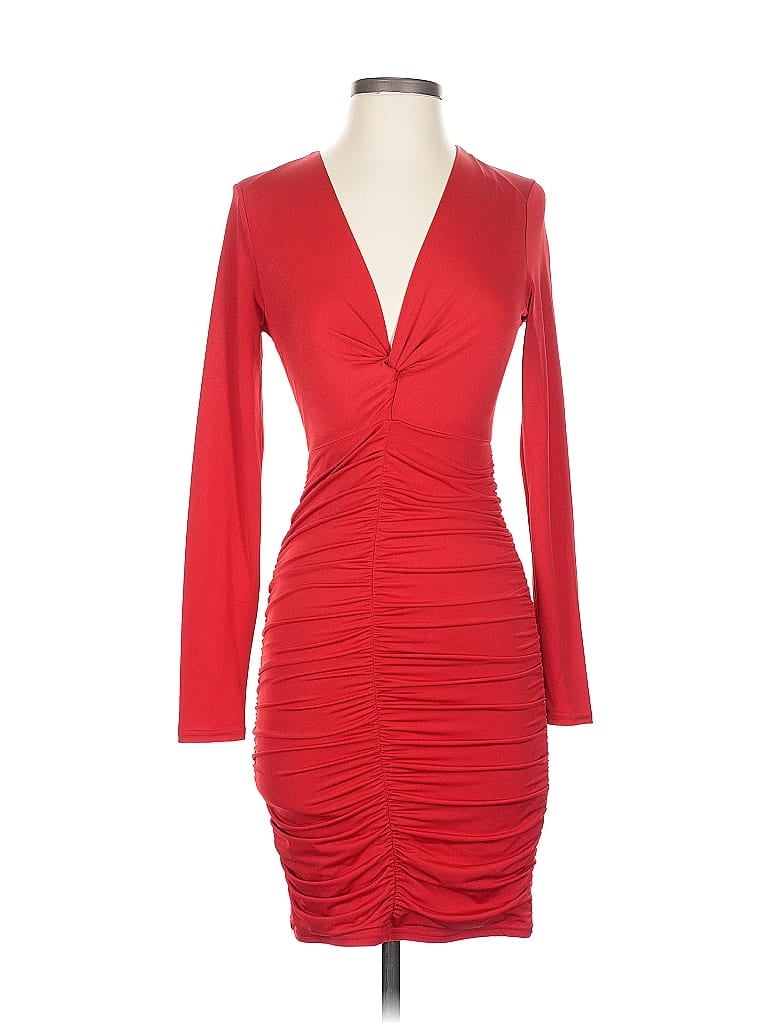 Pre-owned Guess Cocktail Dress In Red