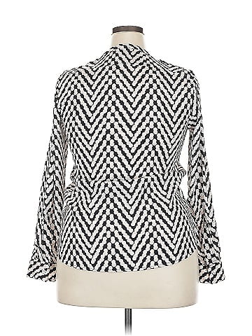 Calvin Klein Long Sleeve Blouse (view 2)