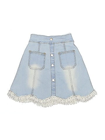 M.L. Kids Denim Skirt (view 1)