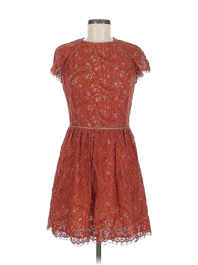 Pre-owned Stylestalker Cocktail Dress In Orange