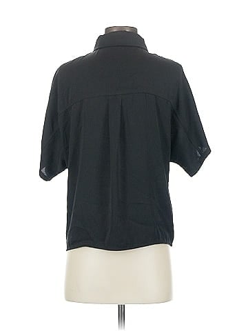 Hem & Thread Short Sleeve Blouse (view 2)