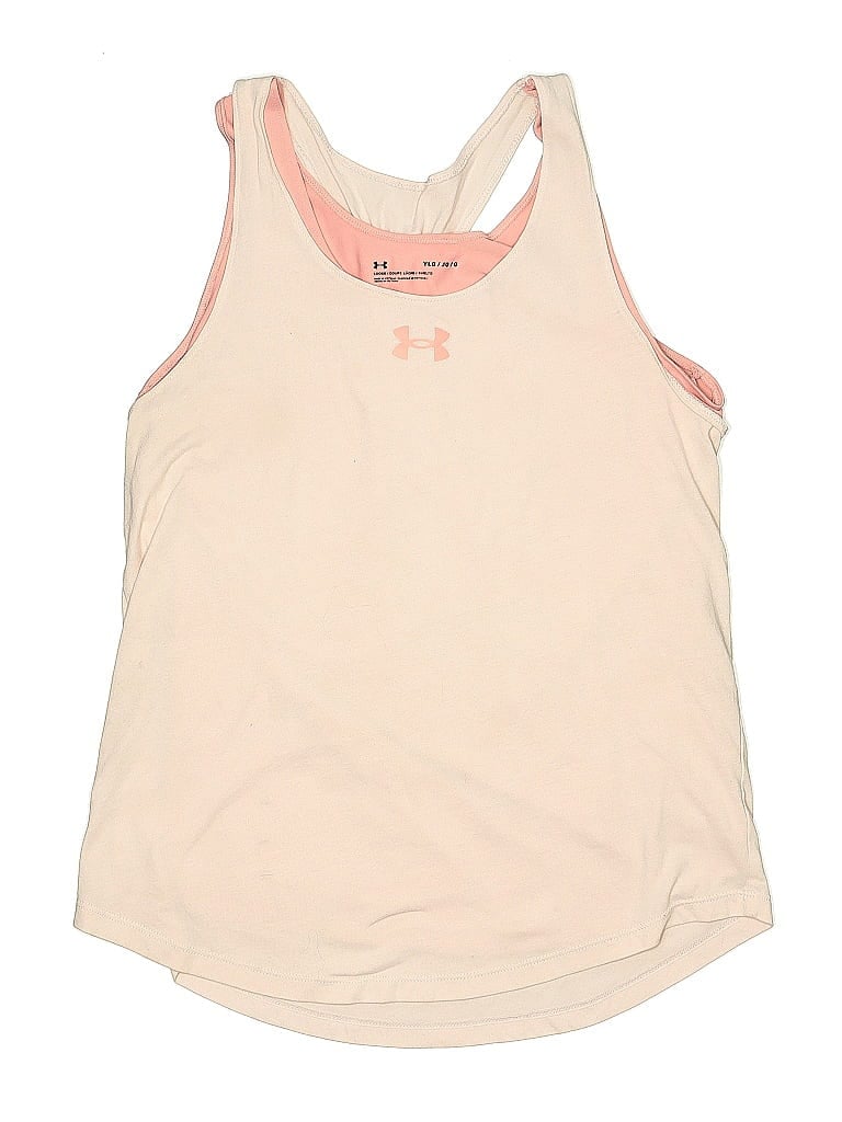 Pre-owned Under Armour Kids' Active Tank Top In Pink