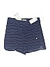 Roxy 100% Cotton Chevron-herringbone Blue Shorts Size XS - photo 1