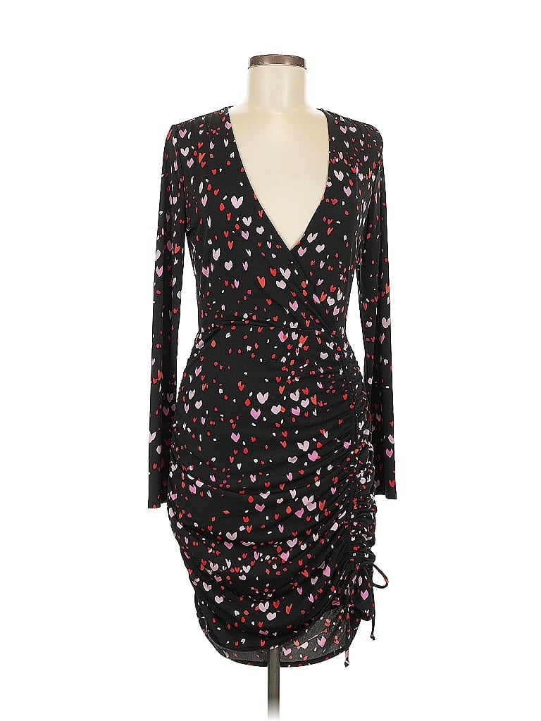 Pre-owned Bar Iii Cocktail Dress In Black