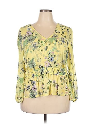 INC International Concepts 3/4 Sleeve Blouse (view 1)
