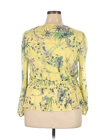 INC International Concepts 3/4 Sleeve Blouse (view 2)