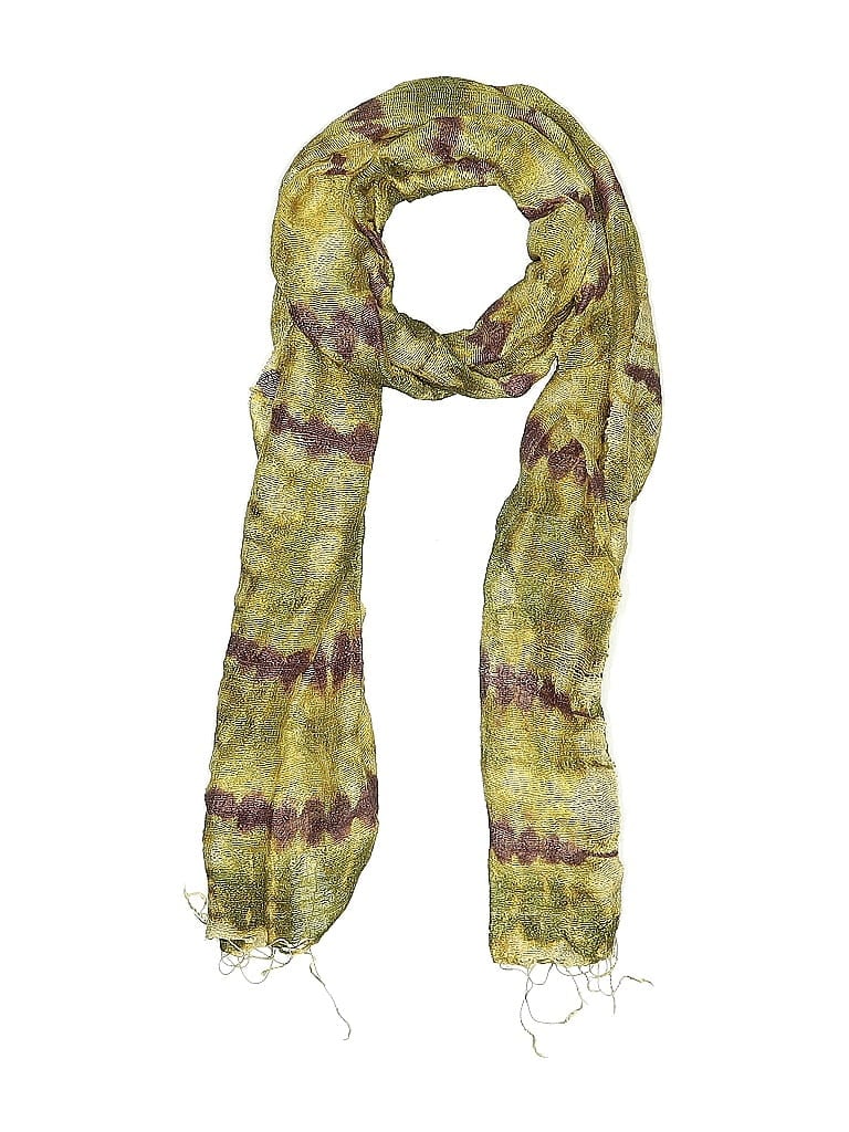 Pre-owned Unbranded Scarf In Green