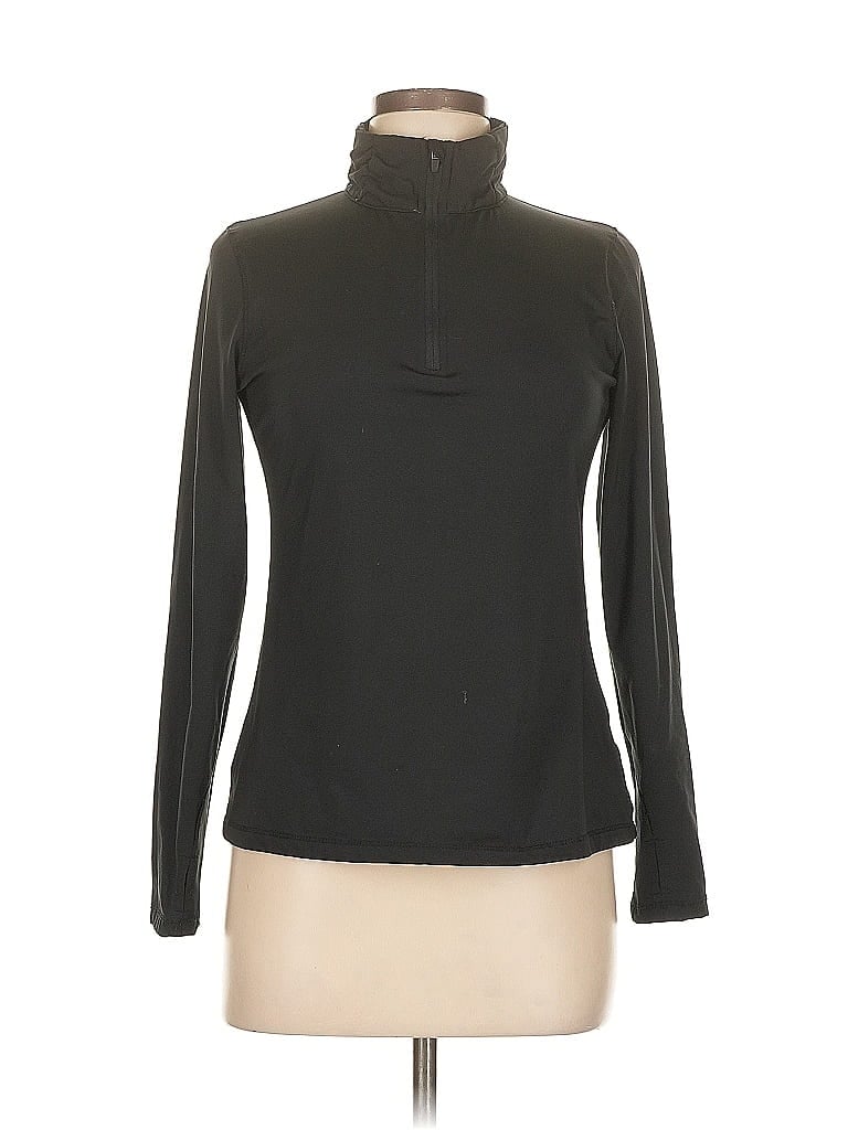 Pre-owned Assorted Brands Turtleneck Sweater In Black