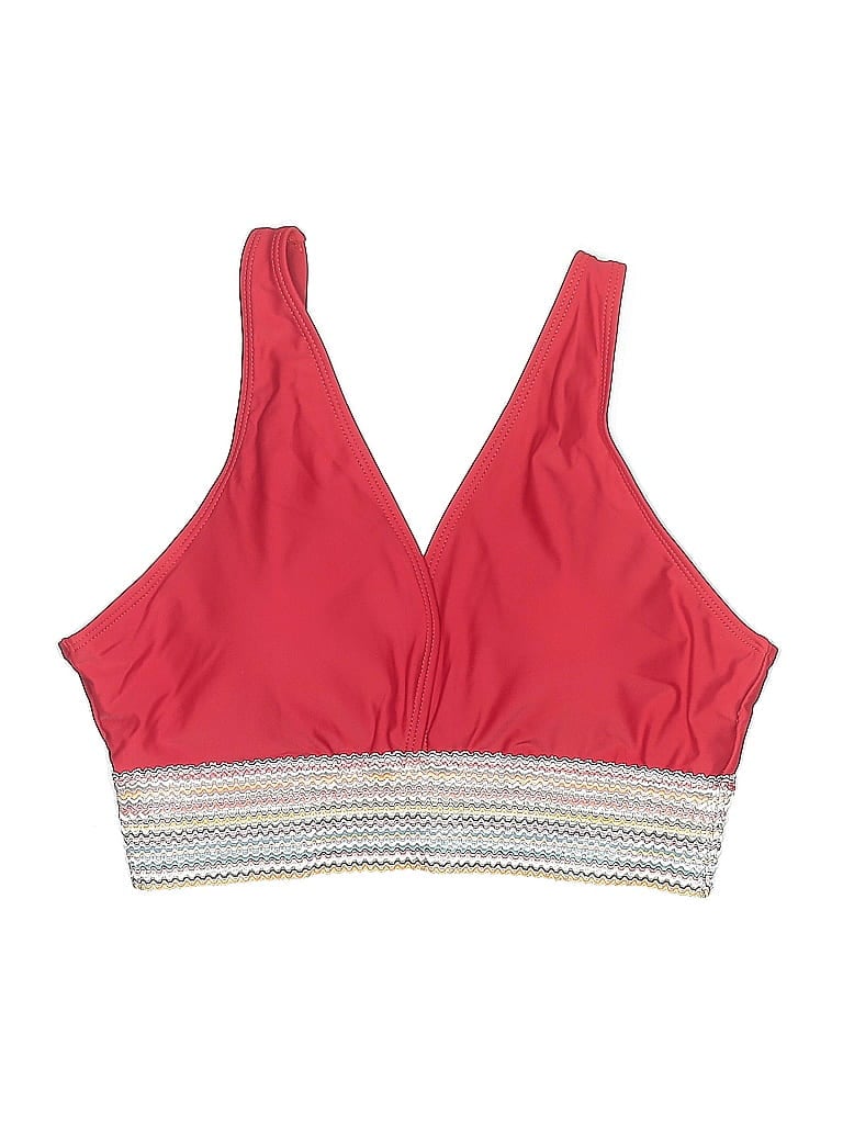 Pre-owned Unbranded Swimsuit Top Red Swimwear