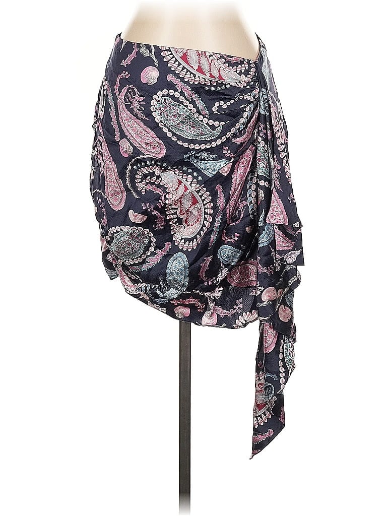 Click to view more detailed imagery on our partner's website Pre-owned Thurley Silk Skirt In Purple