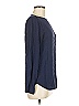 Gap 100% Rayon Blue Long Sleeve Blouse Size M - photo 4