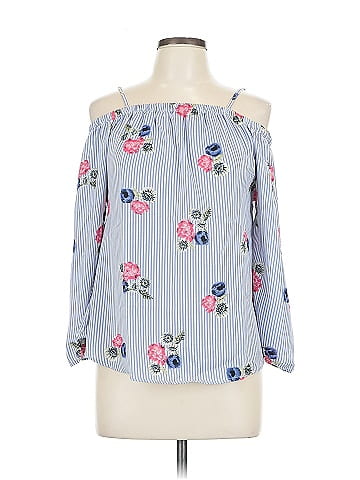Blush 3/4 Sleeve Blouse (view 1)