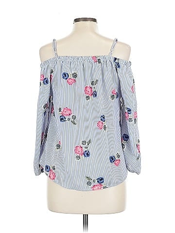 Blush 3/4 Sleeve Blouse (view 2)