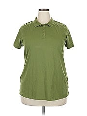 Woman Within Short Sleeve Polo