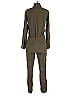 Madewell 100% Viscose Solid Green Jumpsuit Size XS - photo 2