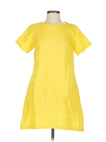 Osman Yousefzada Collective Yellow T-Shirt Dress (view 1)