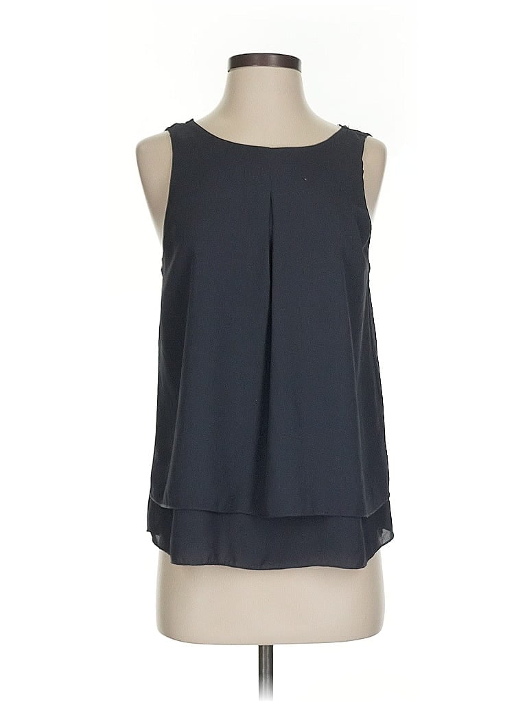 Pre-owned Love Culture Sleeveless Blouse In Black