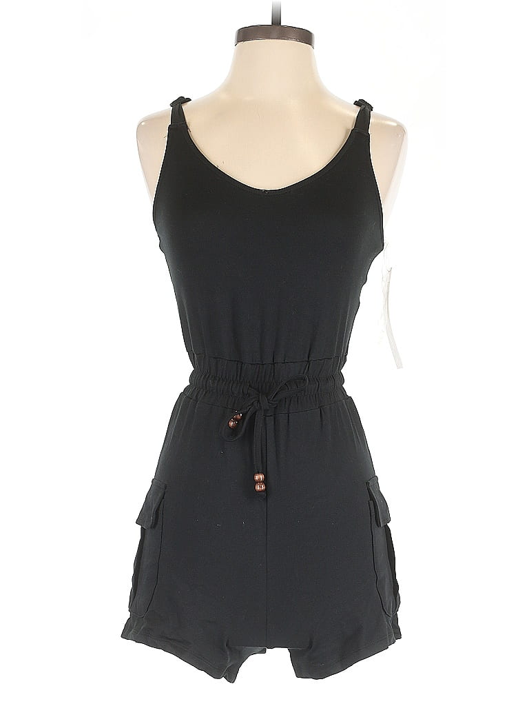 Almost Famous Romper In Black