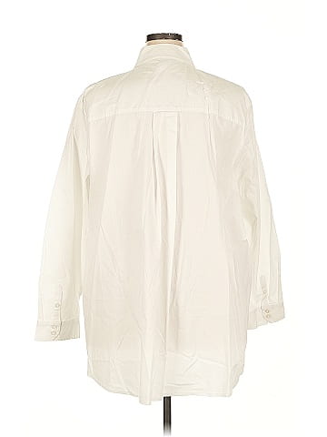 Lane Bryant Long Sleeve Button-Down Shirt (view 2)