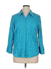 Jm Collection 3/4 Sleeve Blouse
