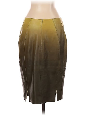 Anne Klein Leather Skirt (view 2)