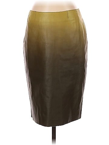 Anne Klein Leather Skirt (view 1)