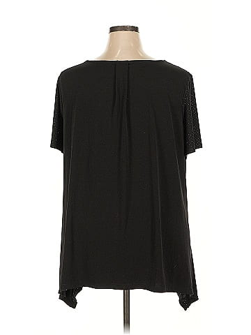 NY Collection Short Sleeve Top (view 2)