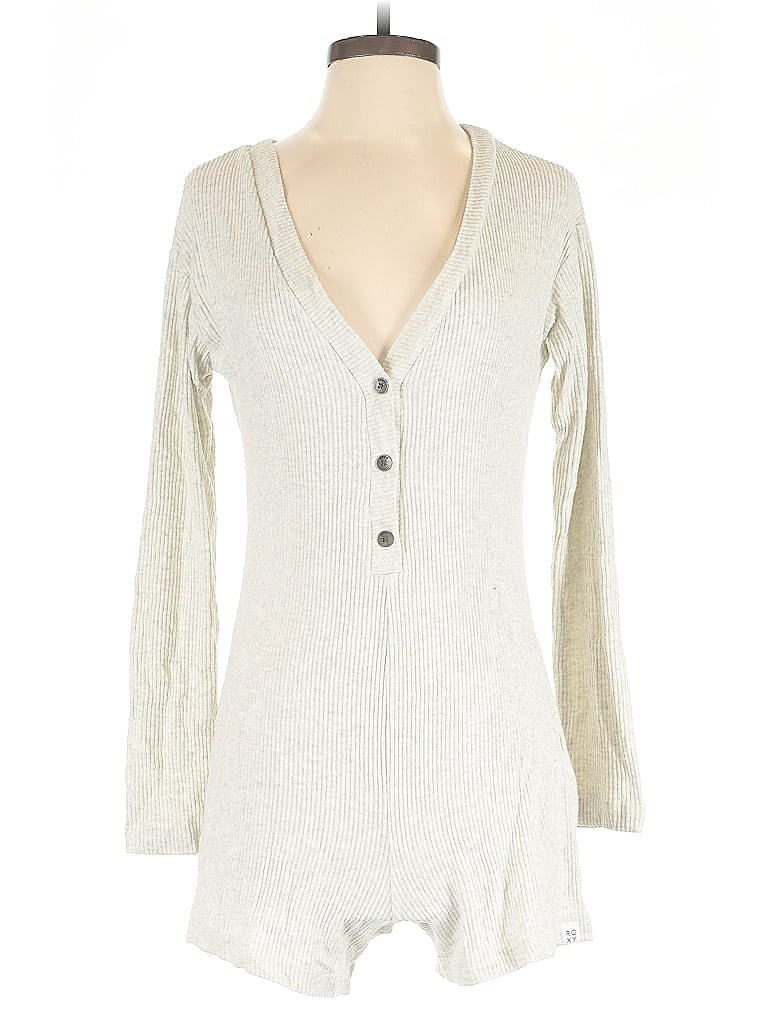 Pre-owned Roxy Romper In Gray