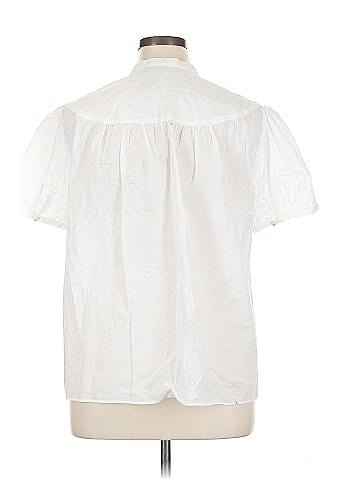 AK Anne Klein Short Sleeve Blouse (view 2)