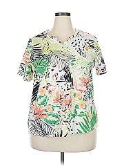 Cj Banks Short Sleeve Top