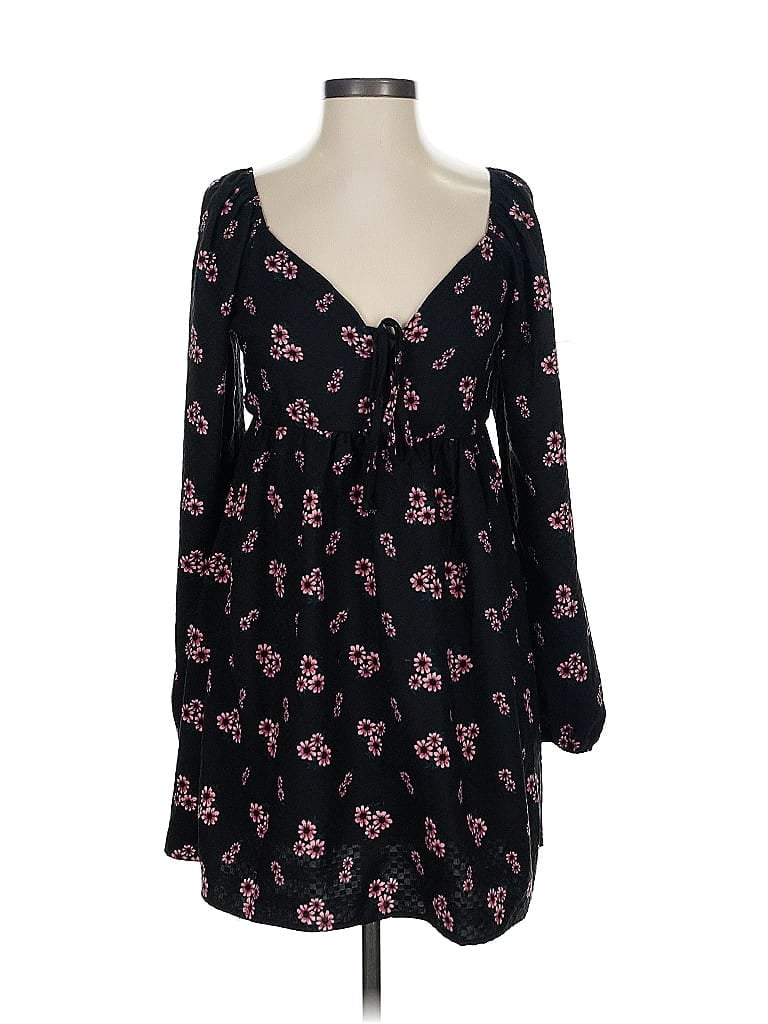Pre-owned Wild Fable Casual Dress In Black