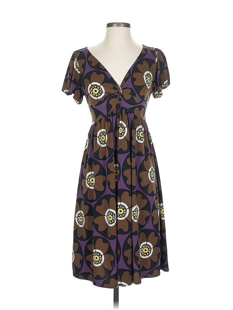 Pre-owned Max Studio Casual Dress In Purple