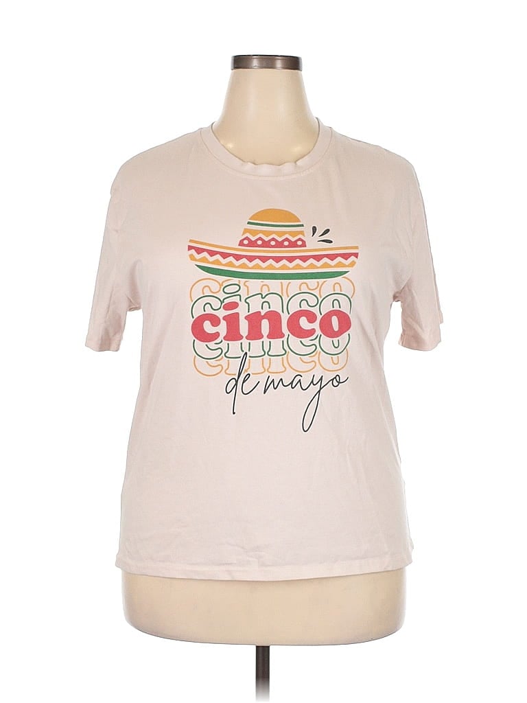 Pre-owned Unbranded Short Sleeve T-shirt In Brown