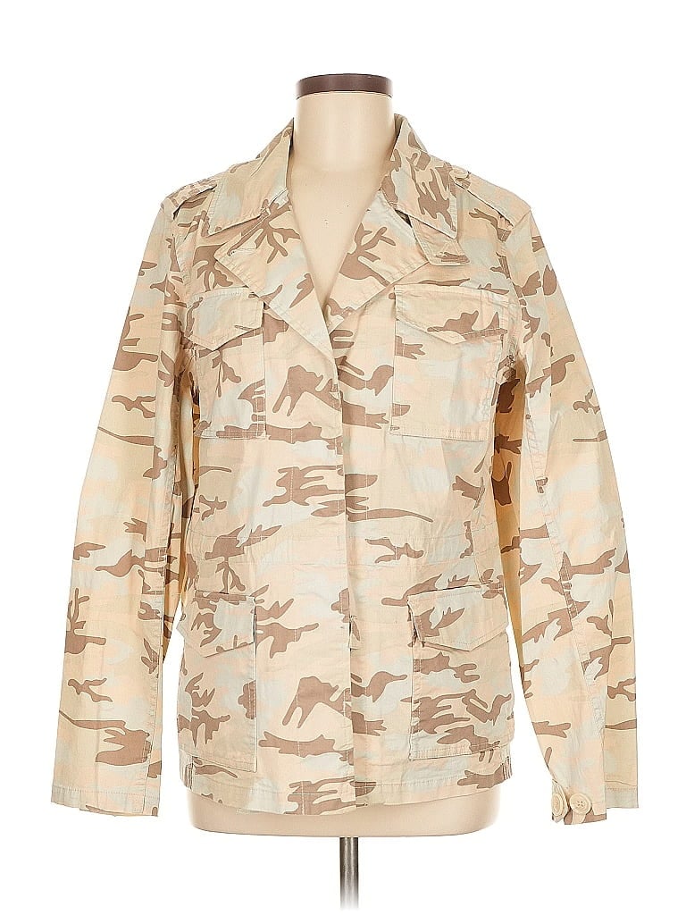 Pre-owned J. Peterman Jacket In Brown