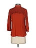 NY&C 100% Polyester Orange 3/4 Sleeve Blouse Size XS - photo 1