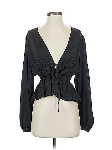 WAYF Long Sleeve Blouse (view 1)