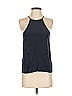 Tibi 100% Silk Black Eco Silk Halter Cami Size 0 - photo 1