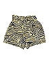 Rachel Zoe 100% Polyester Animal Print Gold Tan Shorts Size S - photo 1