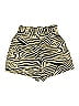 Rachel Zoe 100% Polyester Animal Print Gold Tan Shorts Size S - photo 2