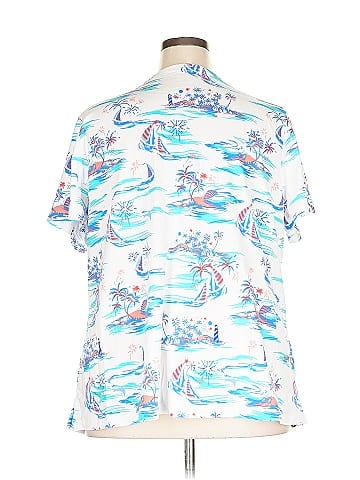 Kim Rogers Short Sleeve Henley (view 2)