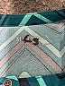 Merona Chevron-herringbone Teal Casual Dress Size 3 - photo 7