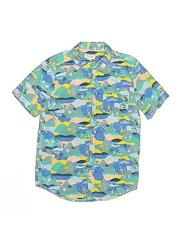 Cat & Jack Short Sleeve Button-Down Shirt (view 1)