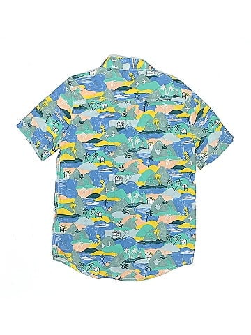 Cat & Jack Short Sleeve Button-Down Shirt (view 2)