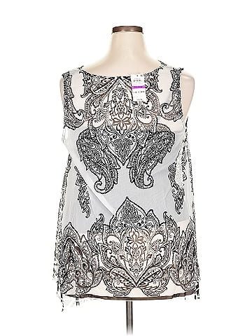 INC International Concepts Sleeveless Blouse (view 2)
