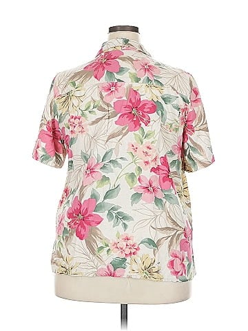Alfred Dunner Short Sleeve Blouse (view 2)