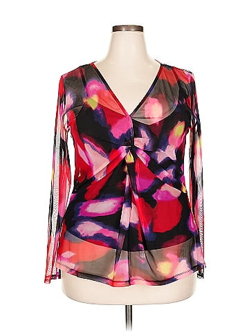 INC International Concepts 3/4 Sleeve Blouse (view 1)