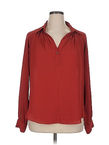 Karen Kane Long Sleeve Blouse (view 1)