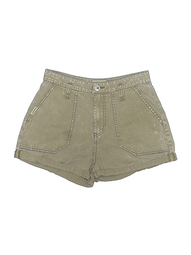 Pre-owned Assorted Brands Khaki Shorts In Green